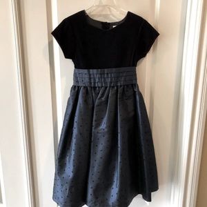 Dark blue dress